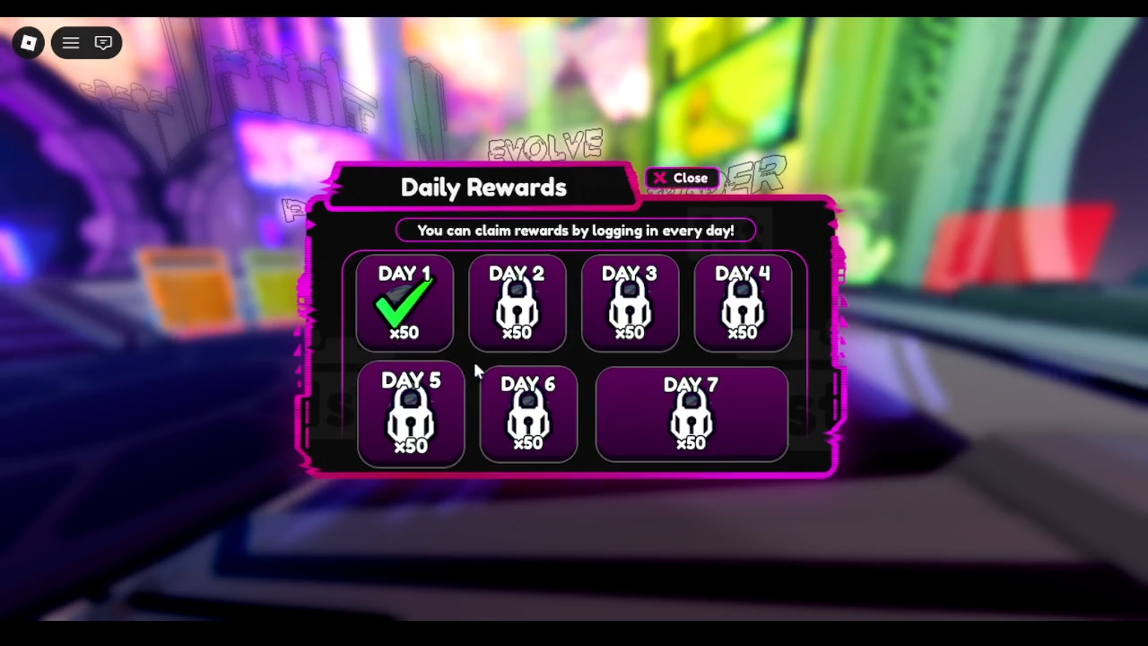Daily Rewards